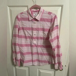Vineyard Vines Top Cove Stripe Poplin Button Down Shirt 6